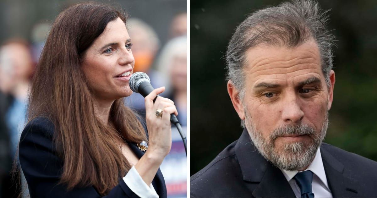 Nancy Mace called Hunter Biden's unexpected House hearing appearance a 'PR stunt' (Getty Images)