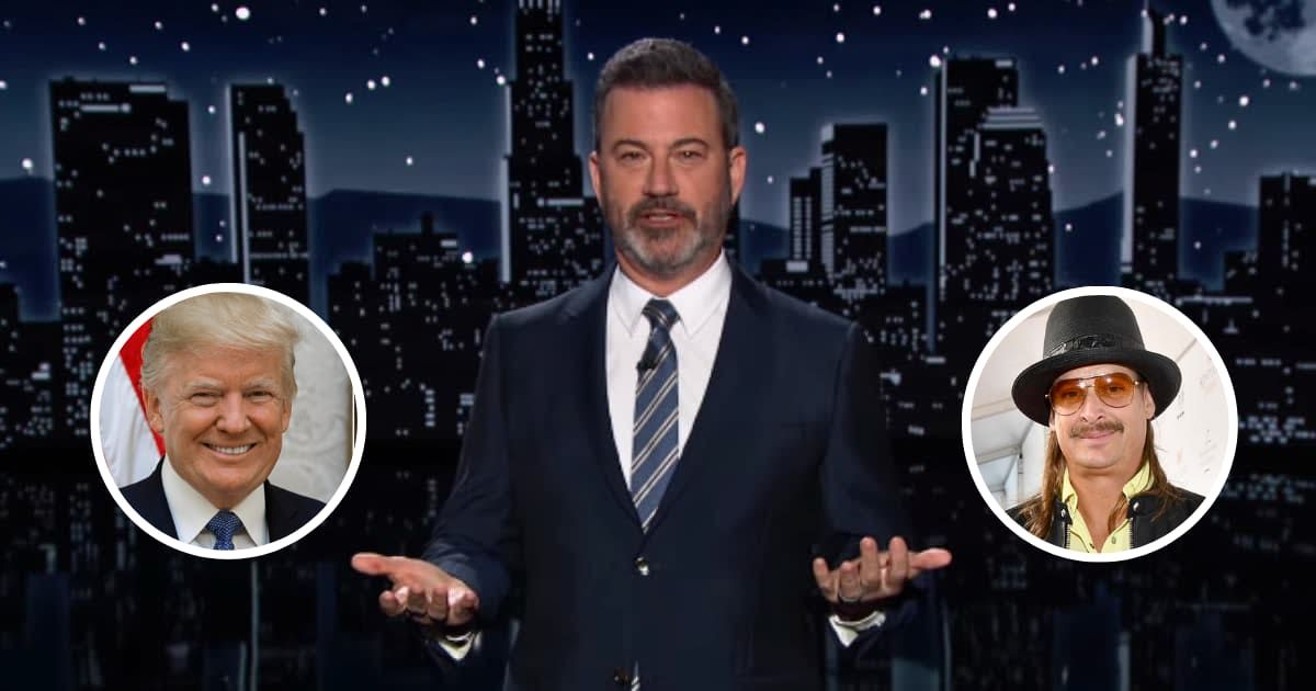 Jimmy Kimmel suggested who could be Donald Trump's running mate during a recent episode of his talk show (Getty Images)