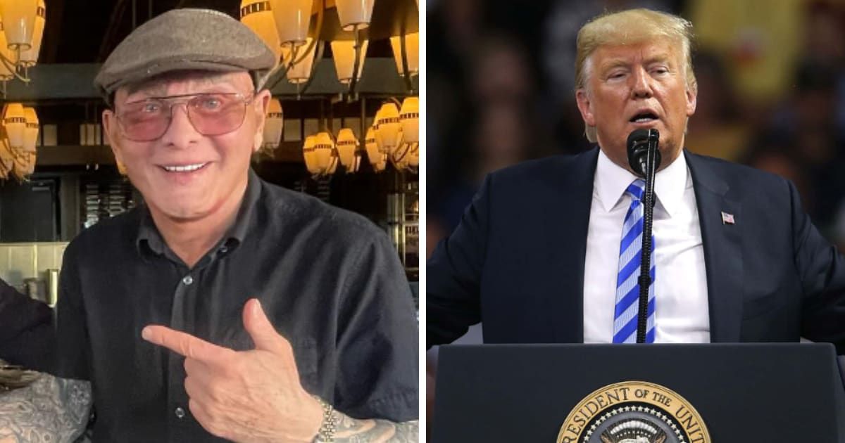 Ex-mobster 'Sammy The Bull' claimed that he failed to corrupt Donald Trump despite several attempts (@officialsammythebull/Instagram and Getty Images)