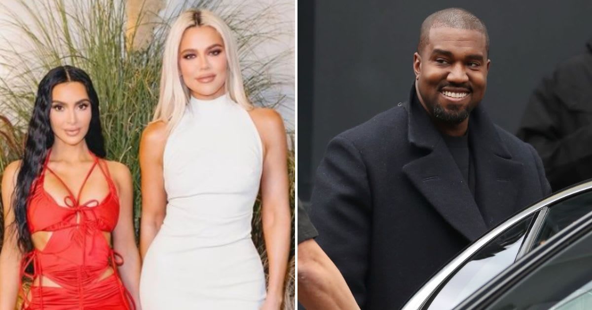 Kim Kardashian's ex-husband Kanye West and her sister Khloe Kardashian were spotted socializing (@khloekardashian/Instagram, Getty Images)