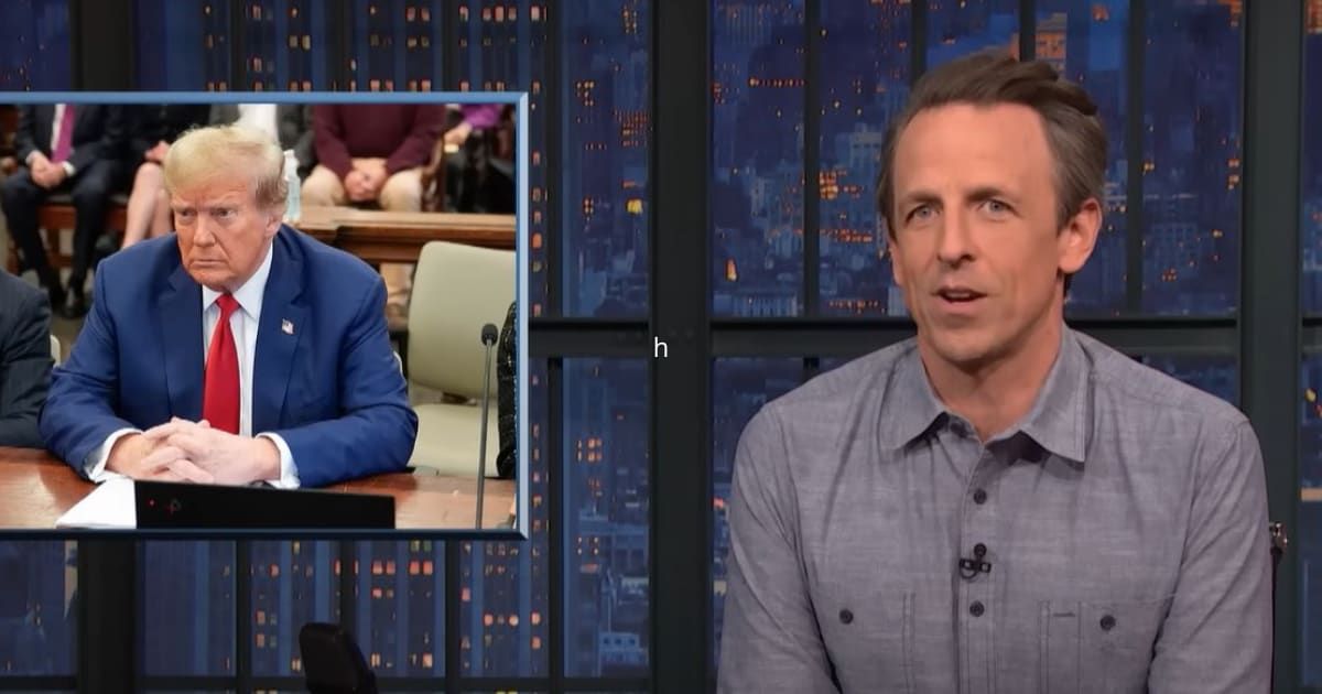 Seth Meyers humorously analyzed Donald Trump's speech during the closing arguments of his civil fraud trial (Late Night with Seth Meyers)