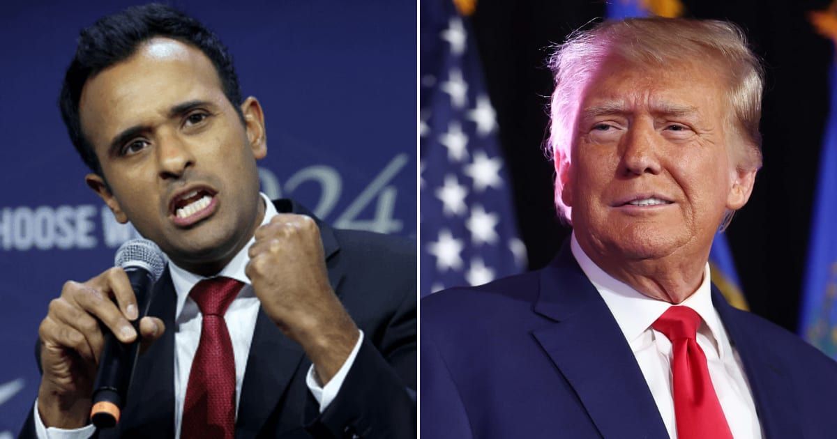 Vivek Ramaswamy responded to a scathing attack launched by none other than former President Donald Trump (Getty Images)