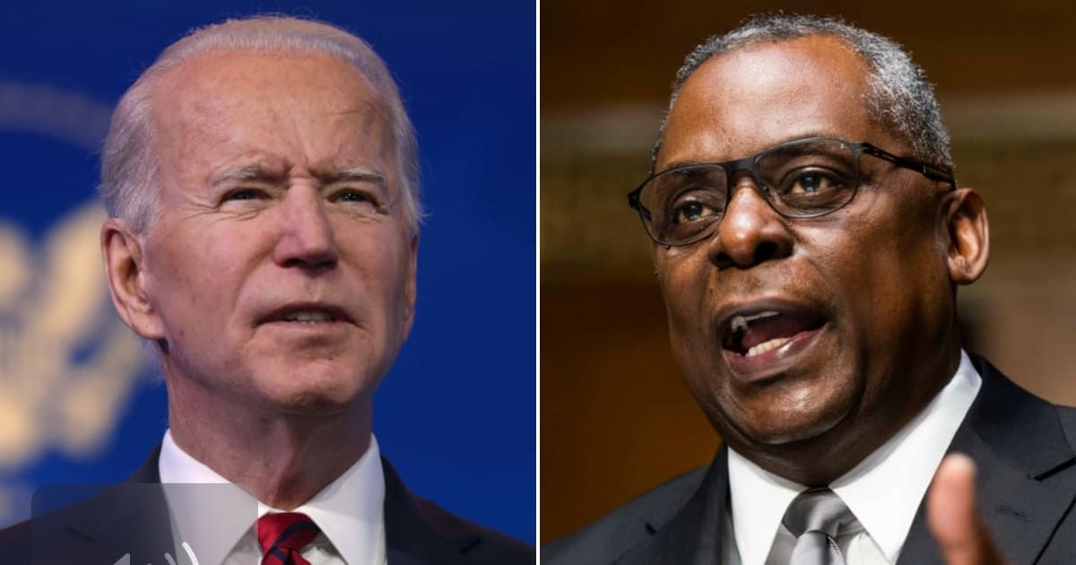 President Joe Biden expressed confidence in Lloyd Austin despite a delayed notification to the White House regarding the Defense Secretary's health (Getty Images)