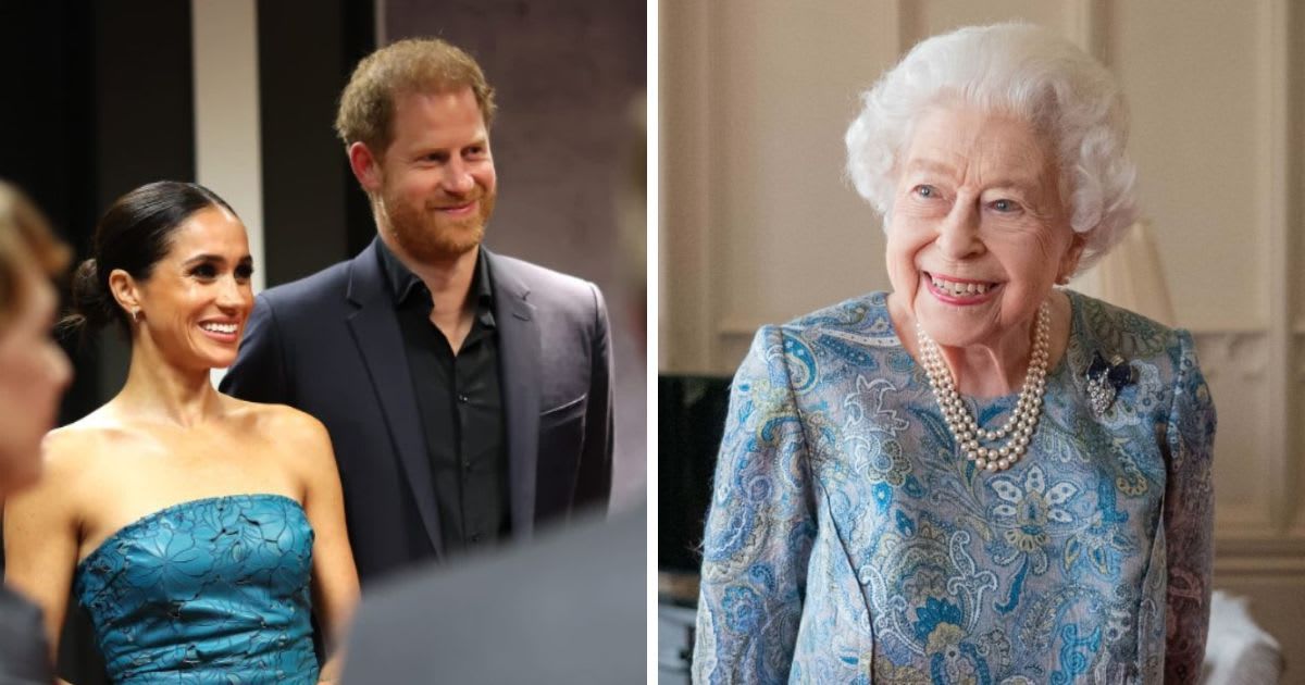 Queen Elizabeth was allegedly furious with Prince Harry and Meghan Markle for naming their daughter 'Lilibet' (Getty Images)