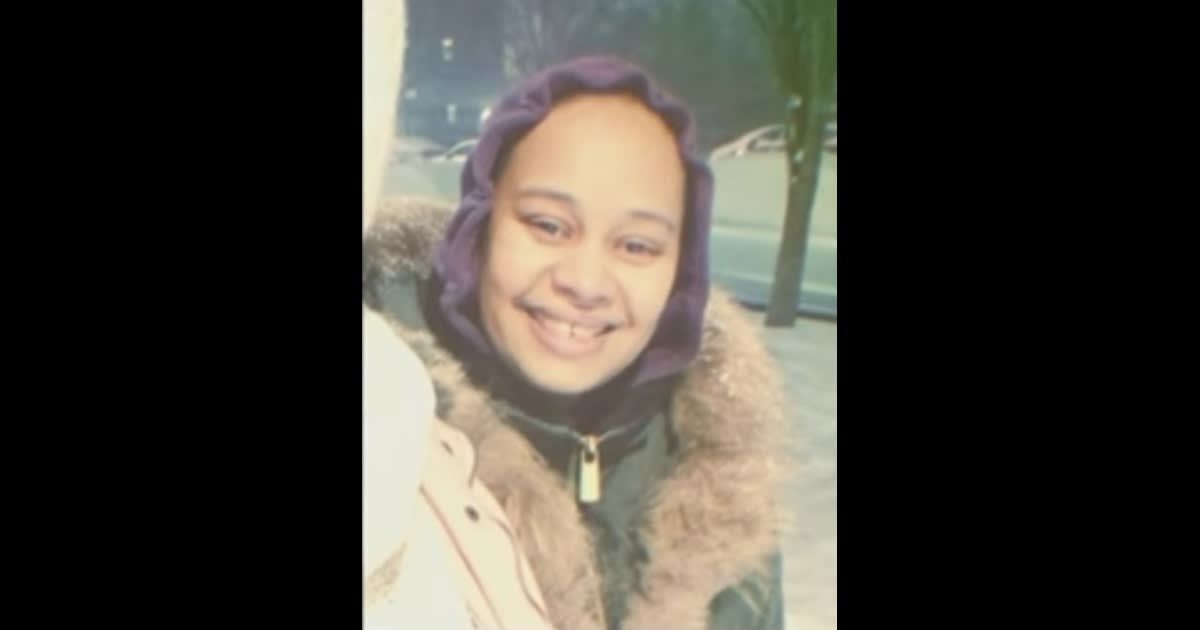 The 53-year-old woman was struck and killed by 2 SUVs while crossing the intersection at 157th Street (CBS New York/screengrab) 