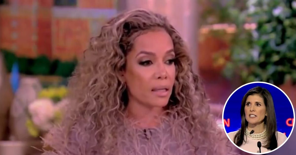 Sunny Hostin expressed her surprise at people supporting Nikki Haley for the GOP primary on 'The View' (YouTube/TheView, @NikkiHaley/X)