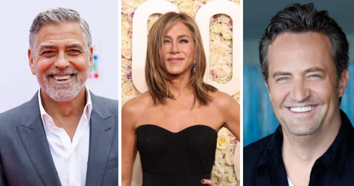 George Clooney and Jennifer Aniston both were good friends of Matthew Perry (Getty Images, Photo by Amy Sussman/Getty Images, and Instagram/ @mattyperry4)