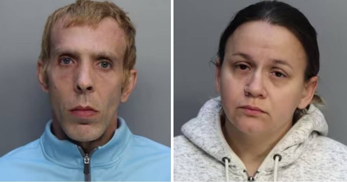Tina Palmer is being held on a $100,000 bond, while Stephen Palmer is being held without bond for abusing their 2-month-old son (Miami-Dade Corrections)