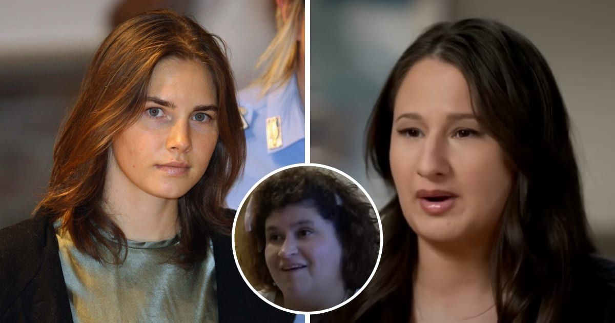 Amanda Knox recently commented on Dee Dee Blanchard's daughter, Gypsy Rose Blanchard's prison release (Getty Images, Good Morning America/YouTube, KY3 News/Youtube)
