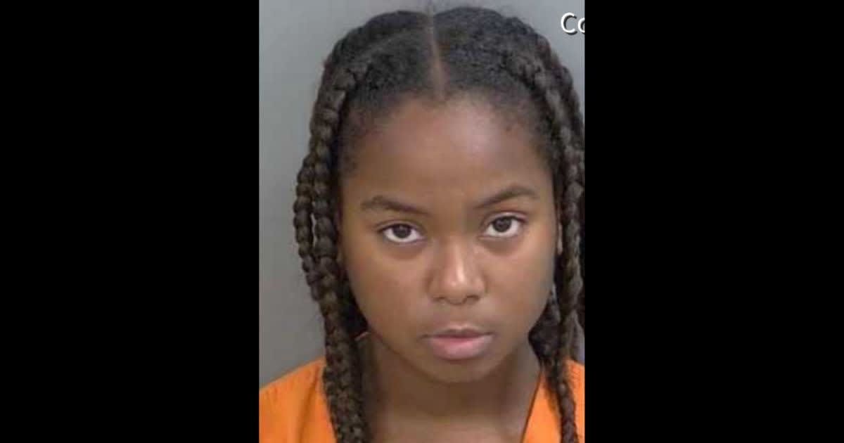 The 11-year-old school student who allegedly threatened her classmate with box-cutter knife (Collier County Sheriff's Office)