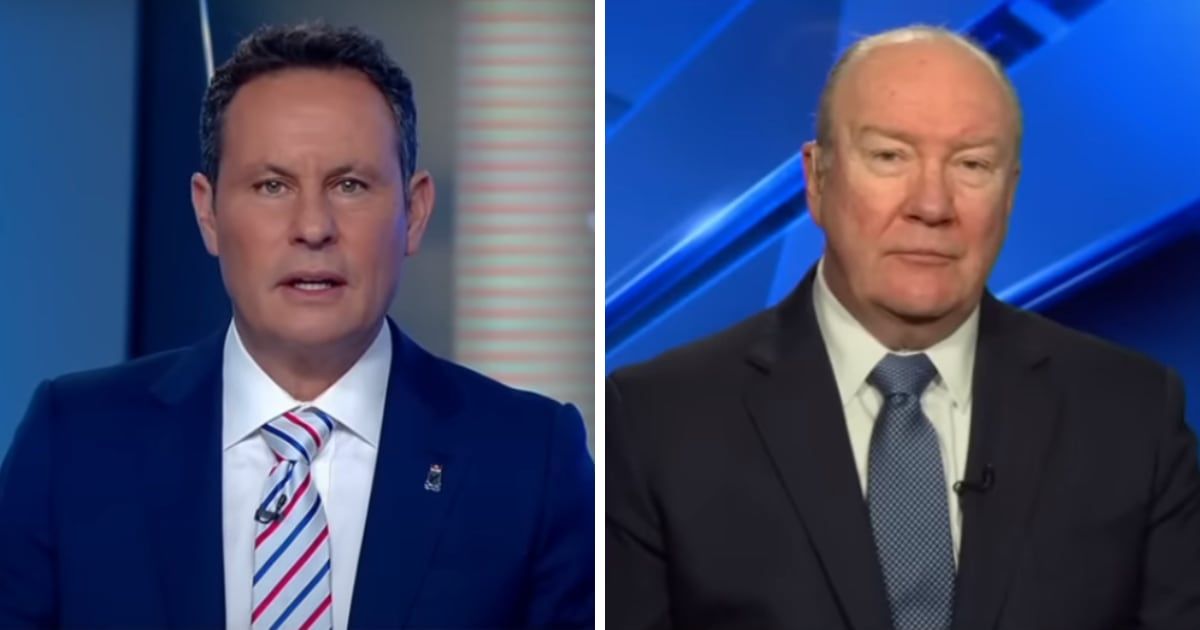 Former assistant US attorney Andy McCarthy told Brian Kilmeade on 'Fox & Friends' that it is illegal for federal employees to strike (Screengrab/Fox News)