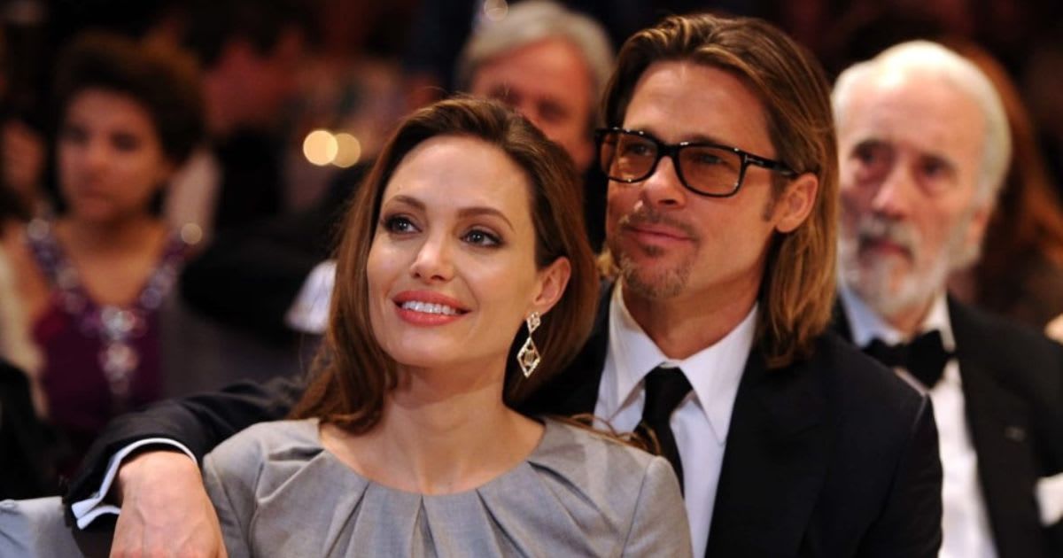 Brad Pitt had an 'awkward' meeting with Angelina Jolie's family (Getty Images)