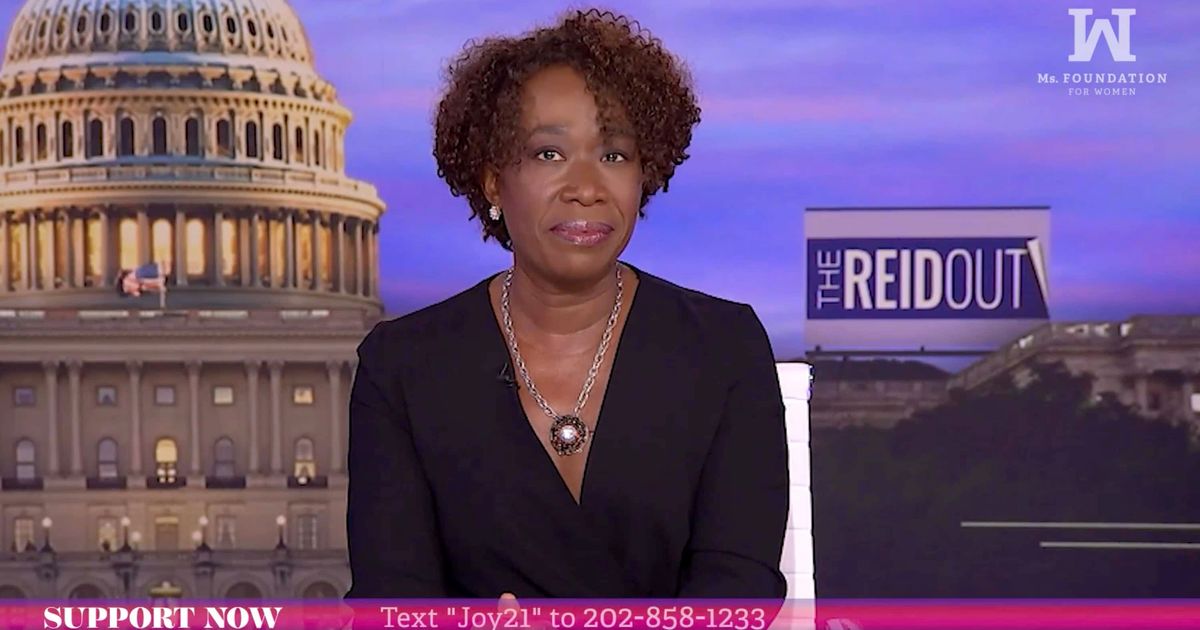 MSNBC host Joy Reid has ignited controversy by accusing 'White Christian' Trump supporters in Iowa of seeking submission from people of color (Getty Images)
