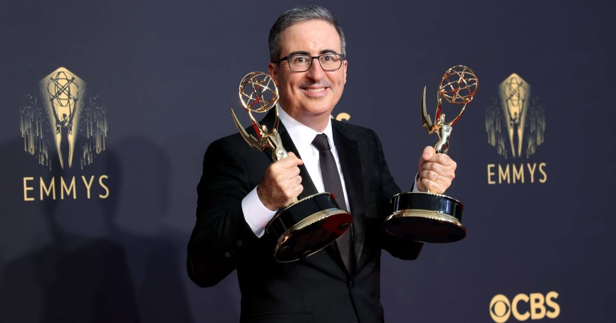John Oliver bagged two Emmys at the 2024 event (Getty Images)
