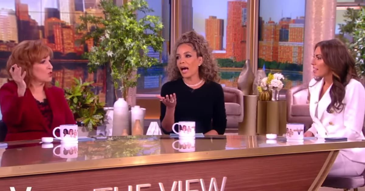 Joy Behar, Sunny Hostin and Alyssa Farah Griffin on the January 16 episode of 'The View' (Screengrab/@TheView/X)