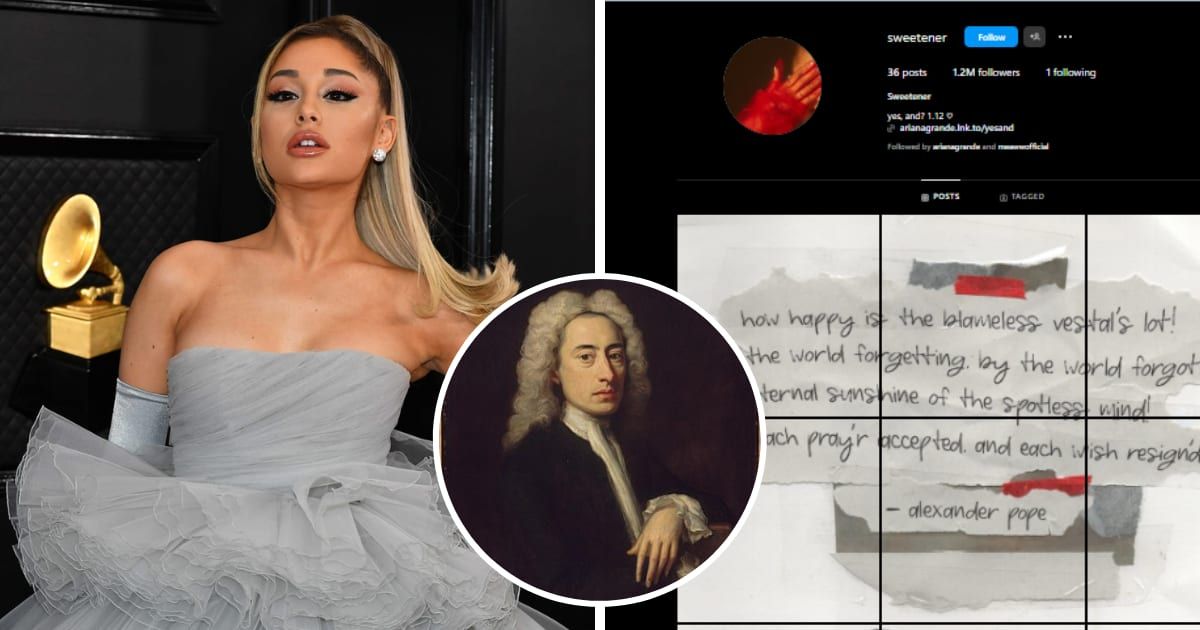 'We're seated': Fans elated as Ariana Grande teases new album with quote from Alexander Pope poem ‘Eloisa to Abelard’