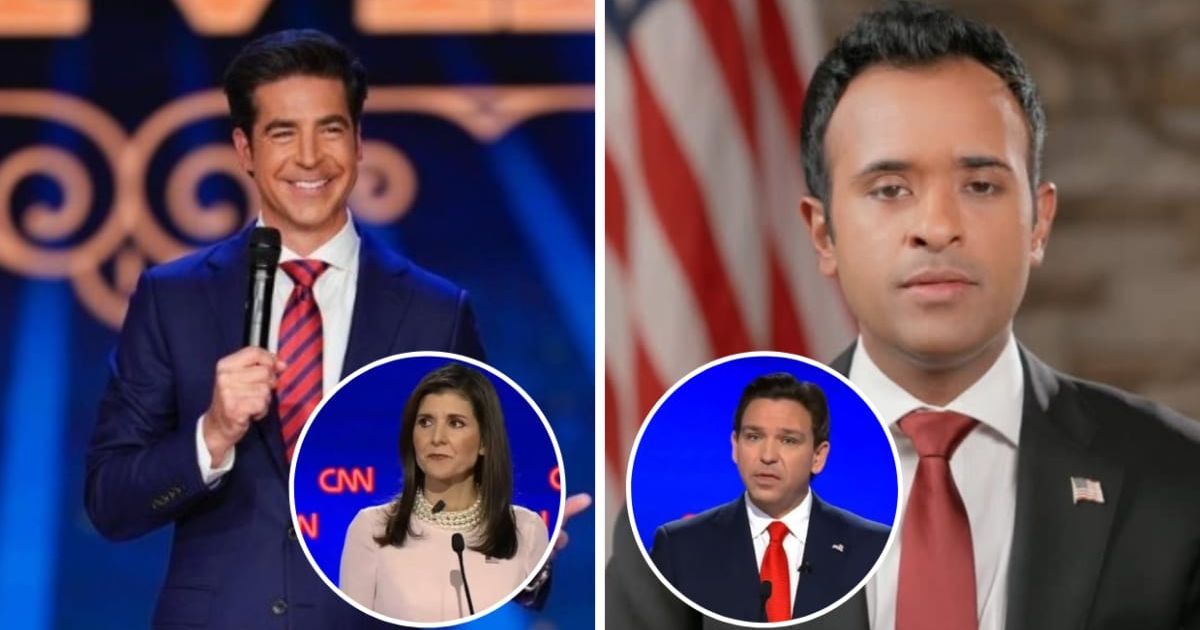 Vivek Ramaswamy called 'a joke' for asking Nikki Haley and Ron DeSantis to drop out on Jesse Watters show