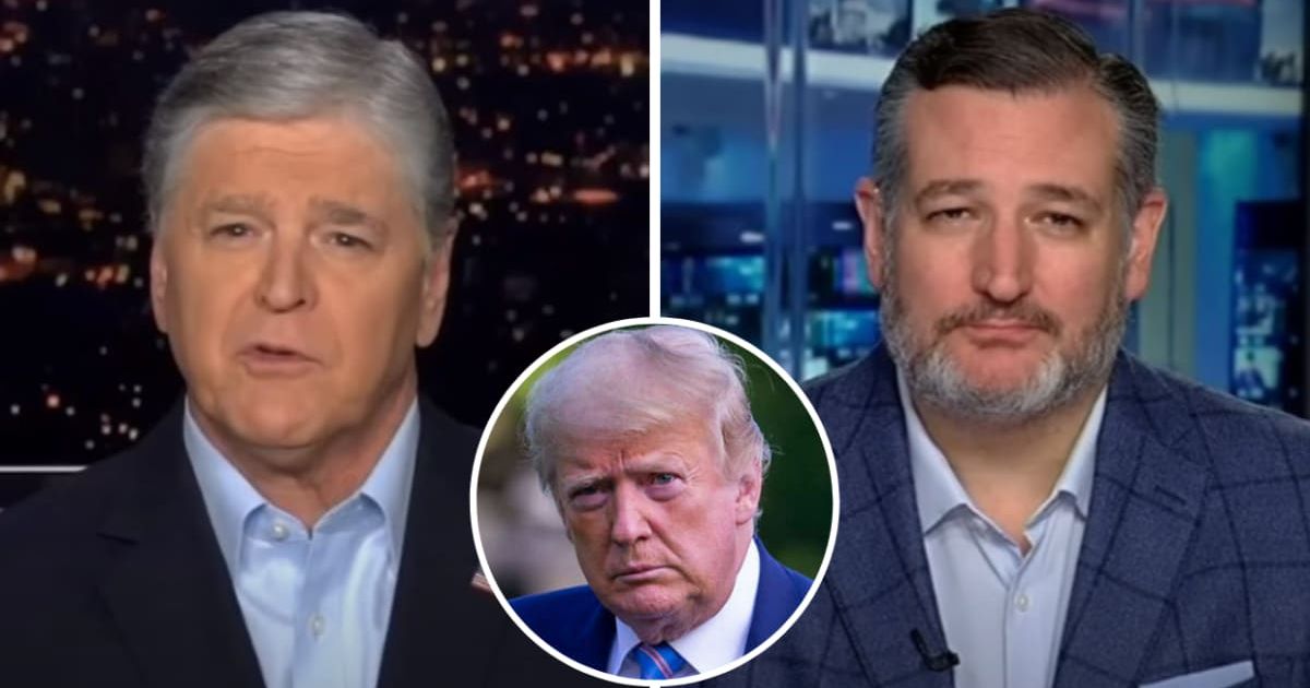 Ted Cruz reacted to former President Donald Trump's win in the Iowa caucus and endorsed him (@foxnews/YouTube, Getty)