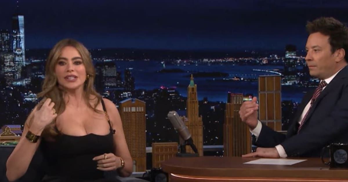 Sofia Vergara delighted the Jimmy Fallon audience with anecdotes from her film based on the life of Griselda Blanco, the 'Godmother of Cocaine' (The Tonight show with Jimmy Fallon)