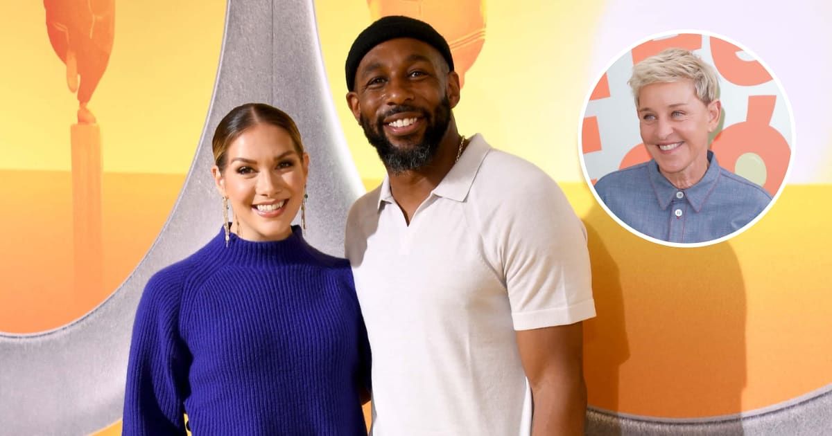 Allison Holker reveals Ellen DeGeneres being her ‘huge support system’ following husband Stephen 'tWitch' Boss's death (Getty Images)