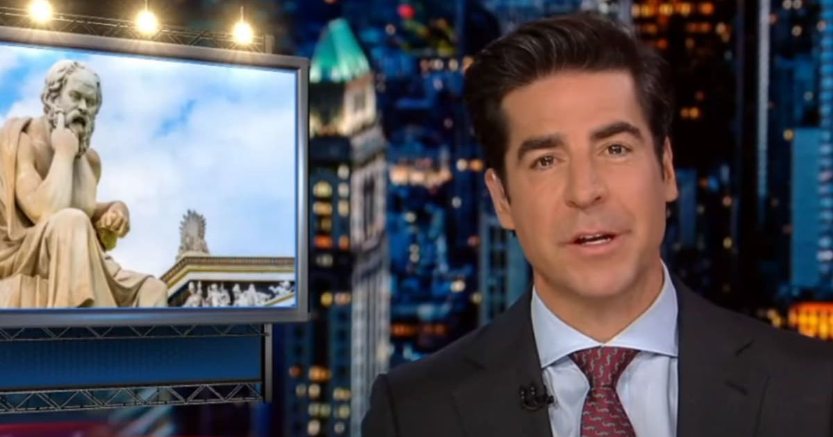 Jesse Watters mocked the World Economic Forum on ‘Jesse Watters Primetime' (@foxnews/YouTube)