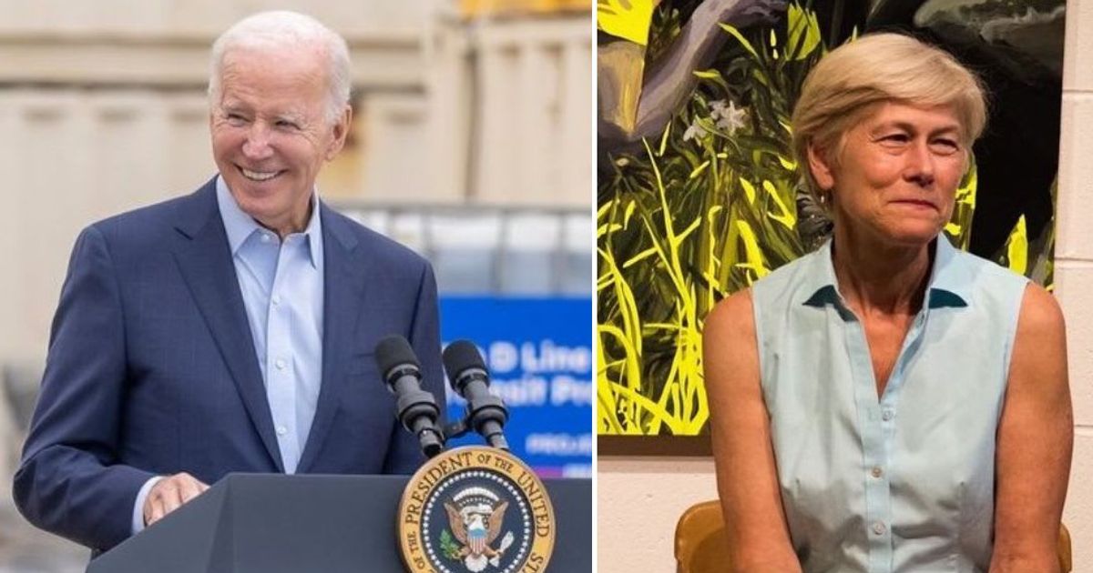 President Joe Biden mistakenly claims that he saw Rep. Deborah Ross at an event in Raleigh when the congresswoman was actually in Washington DC (@potus, @repdeborahross/Instagram)