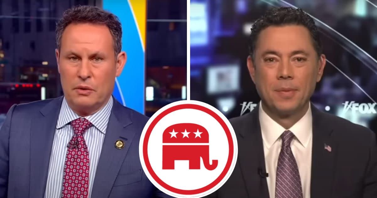 Brian Kilmeade and Jason Chaffetz discuss where Republicans do better in the run-up to the polls on the January 18, 2024 episode of 'Fox & Friends' (Screengrab/Fox News)