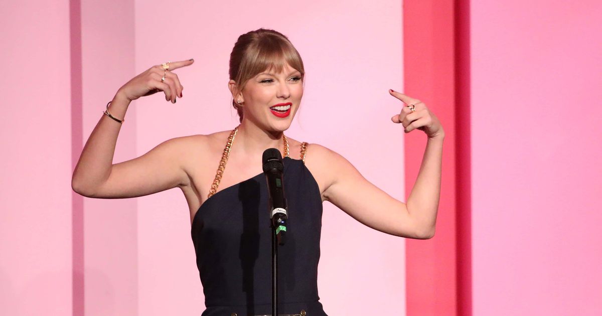 Taylor Swift she was spotted at an NYC music studio (Getty Images)
