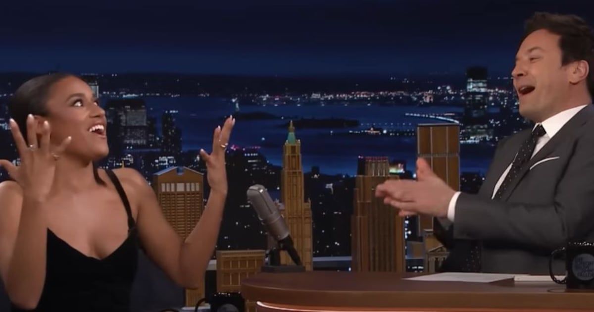 Broadway sensation Ariana DeBose surprised viewers with an impromptu duet alongside Jimmy Fallon on 'The Tonight Show' (The Tonight Show Starring Jimmy Fallon)