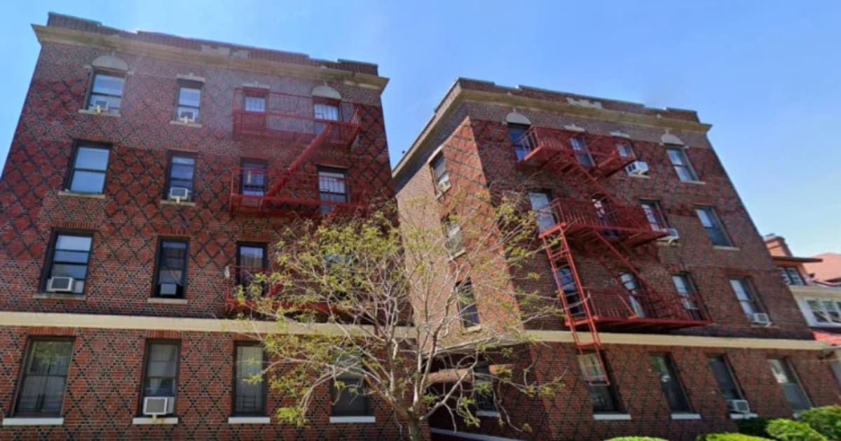 A baby boy died after being scalded by steam from a faulty radiator in a Brooklyn apartment (Google Maps Street View)