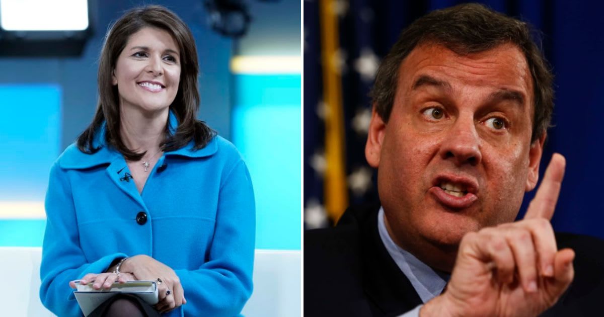 GOP presidential contender Nikki Haley said in an interview on Friday that she doesn’t want former New Jersey governor Chris Christie’s endorsement (Getty Images)