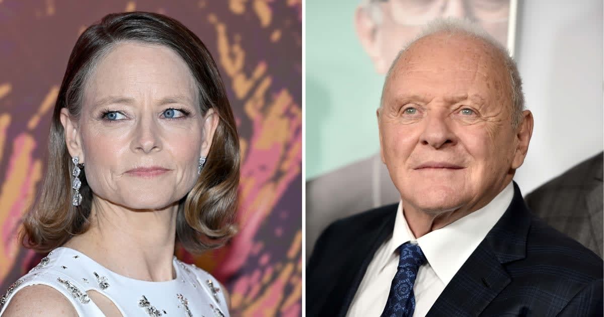 Anthony Hopkins is all praise for 'Silence of Lambs' costar Jodie Foster for beating work with acting (Getty Images)