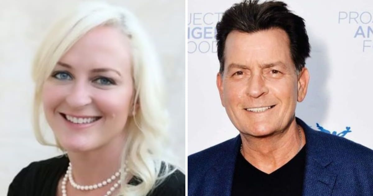 Charlie Sheen was attacked by his neighbor Electra Schrock (Facebook, Getty Images)