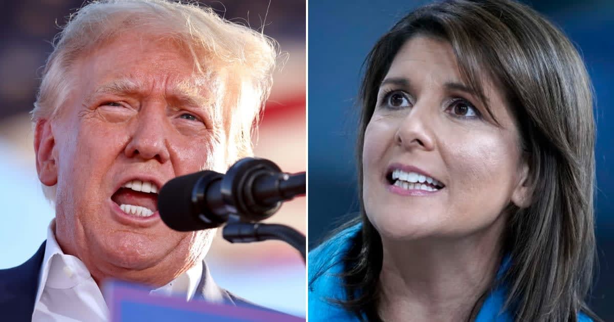 Nikki Haley responded to Donald Trump's criticisms (Getty Images)