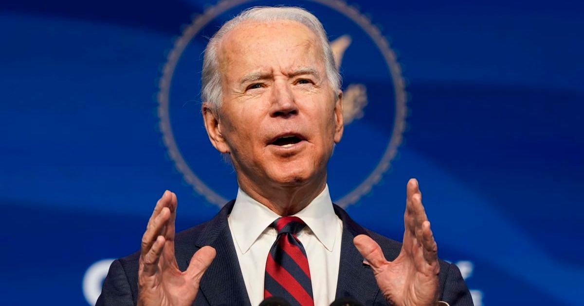 President Joe Biden told visiting bipartisan mayors in the White House on Friday that the US southern border hasn’t been secure for the ‘last 10 years’ (Getty Images)