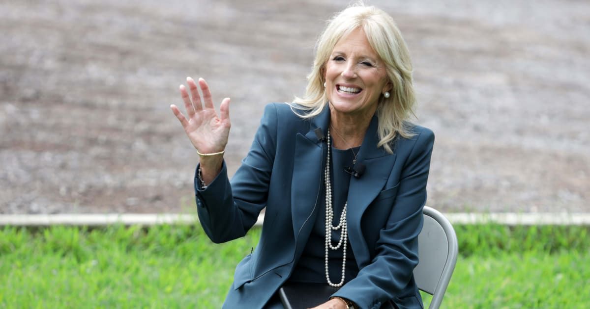 Jill delivered an inspiring speech to faculty and students where she drew on her over 30 years of experience as an educator (Getty Images)