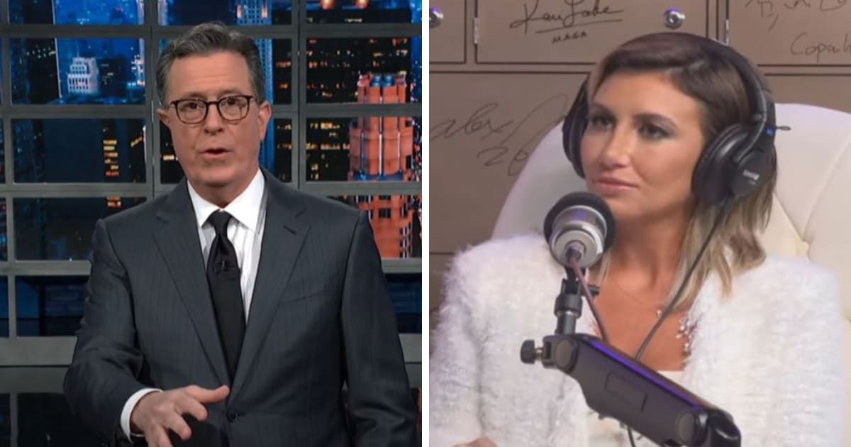 Stephen Colbert didn't mince words in his recent critique of former President Donald Trump's attorney, Alina Habba (The Late Show with Stephen Colbert)