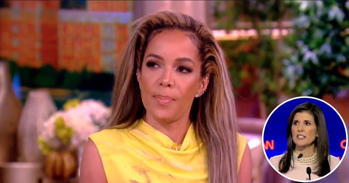 Sunny Hostin slammed Nikki Haley on the January 18, 2024 episode of 'The View' (Screengrab/@TheView/X, Screengrab/CNN)