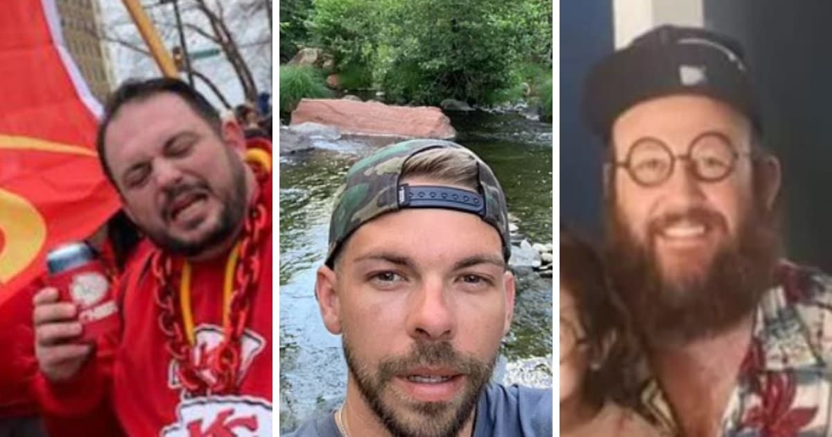 David Harrington, Clayton McGeeny and Ricky Johnson were found dead in a friend's backyard (DavidHarrington/Facebook, Clayton McGeeny/Facebook, RickyJohnson/GoFundMe)