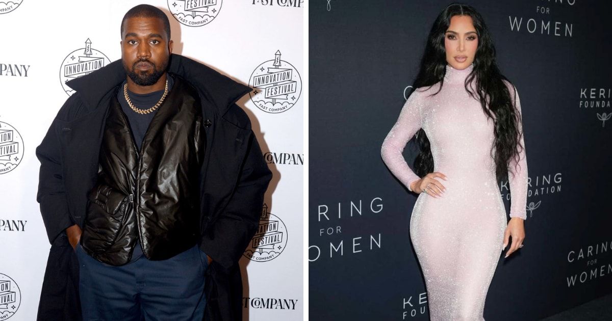 'Anything for attention': Kanye West slammed as he arrives at son's game in devilish '666' ride before Kim Kardashian reunion