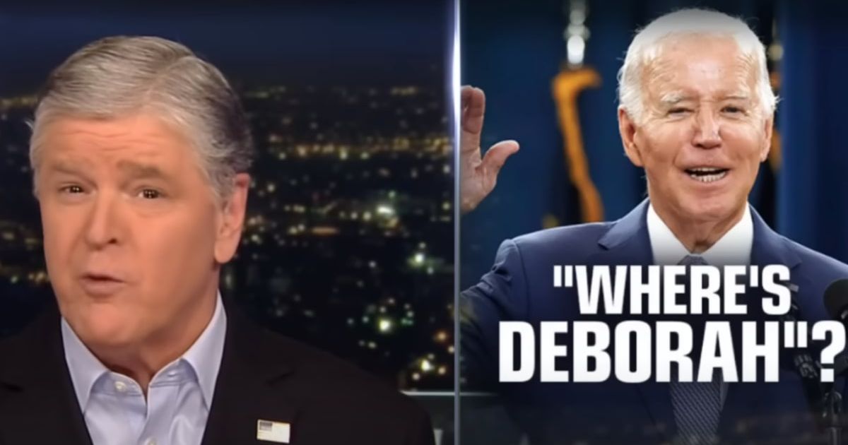 Sean Hannity rips Joe Biden on his 'cognitive decline' and called him out on recent pollings (@foxnews/YouTube)