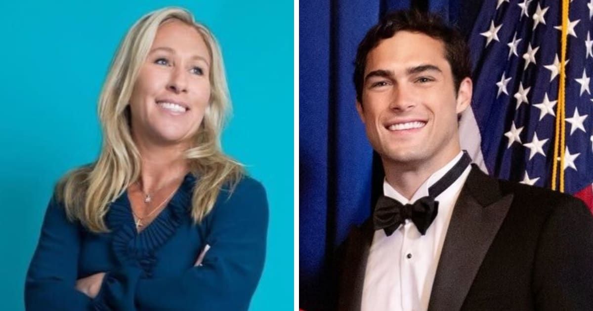 Marjorie Taylor Greene endorsed Brandon Gill for Texas' 26th Congressional District (@mtgreenee/X, @realBrandonGill/X)
