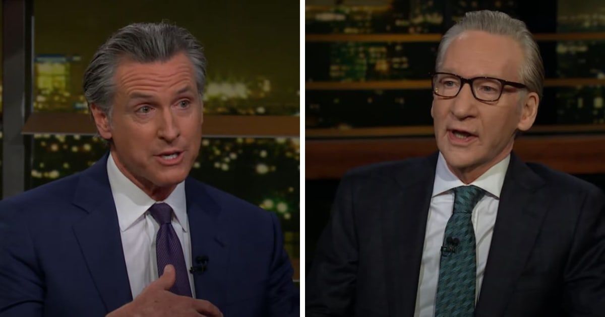 Bill Maher blamed almond farmers for water consumption, sparking a surprising acknowledgment from Gavin Newsom (Real Time with Bill Maher)