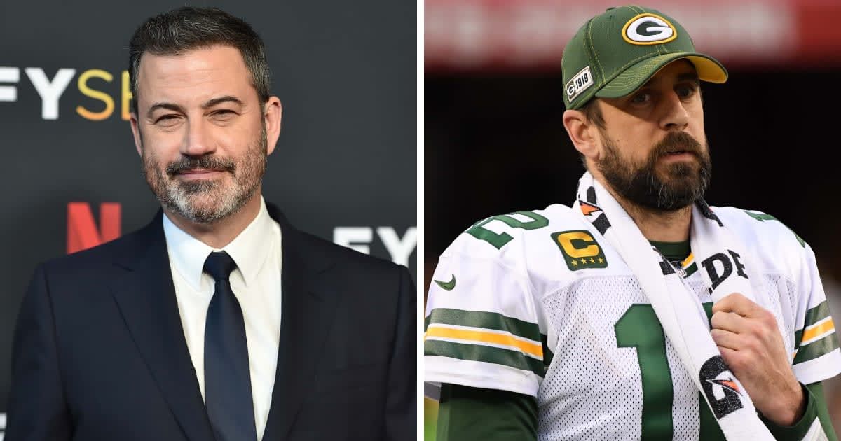 The ongoing feud with Jimmy Kimmel, fueled by Rodgers' statements on The Pat McAfee Show linking Kimmel to Jeffrey Epstein, added complexity (Getty Images)