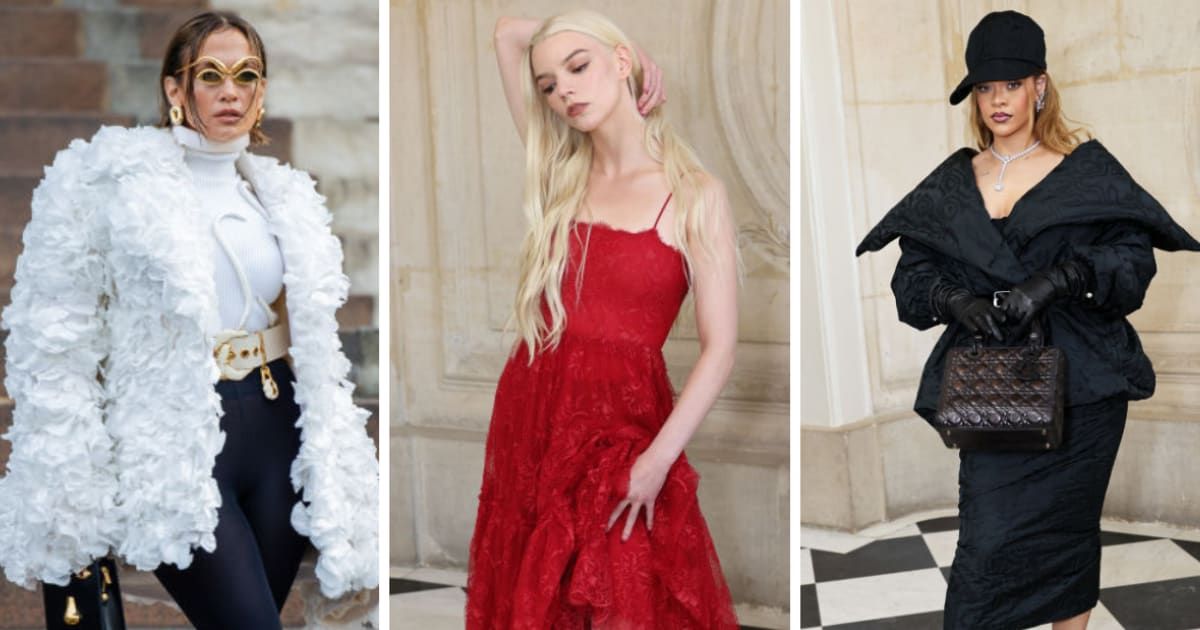 Celebrities brought their A-game to Paris Couture Fashion Week 2024 (Christian Vierig/Getty Images, Max Cisotti/Dave Benett/Getty Images, and Max Cisotti/Dave Benett/Getty Images)
