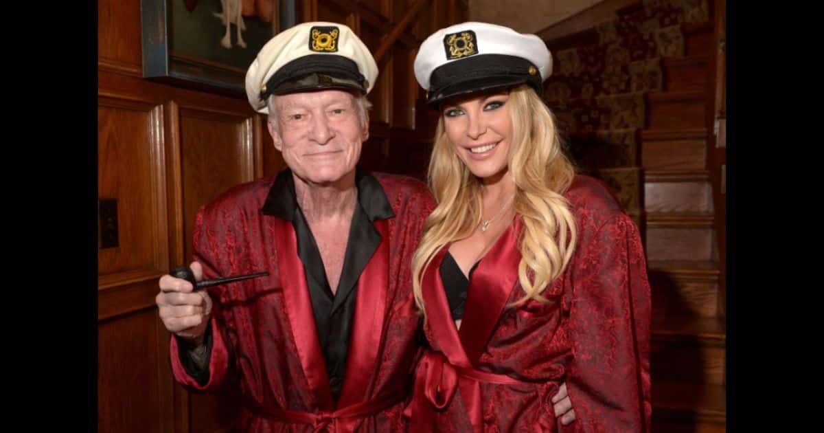 Hugh Hefner and Crystal Hefner (Getty Images)