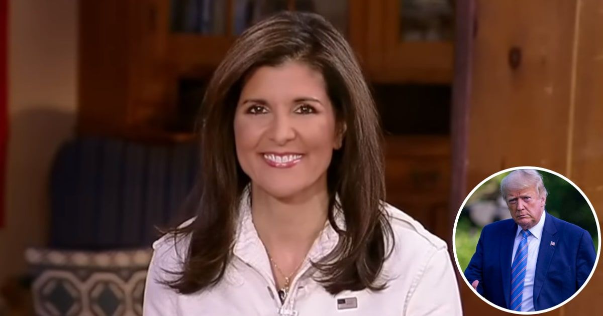 Nikki Haley stressed on the high disapproval rating of Donald Trump during her appearance on the January 23, 2024 episode of 'Fox & Friends' (Screengrab/Fox News)