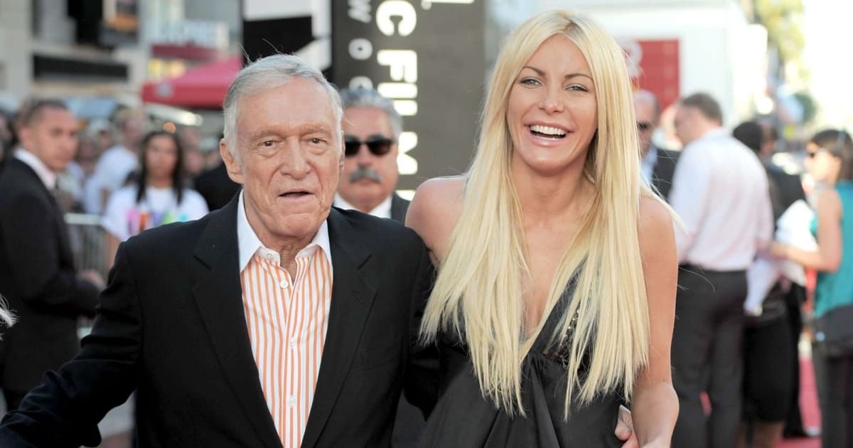 Playboy founder Hugh Hefner and Crystal got married in 2012 (Getty Images)