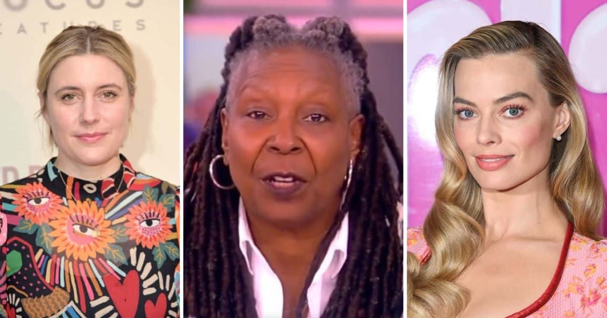 Whoopi Goldberg says Margot Robbie and director of 'Barbie' Greta Gerwig were not snubbed at Oscars (Getty Images, The View/ X)