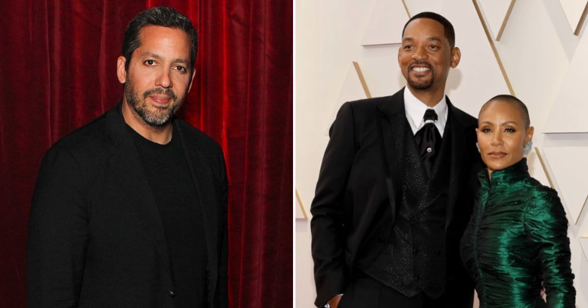 Jada Pinkett says illusionist David Blaine's (L) magic trick made her feel connected to Will Smith (Getty Images)